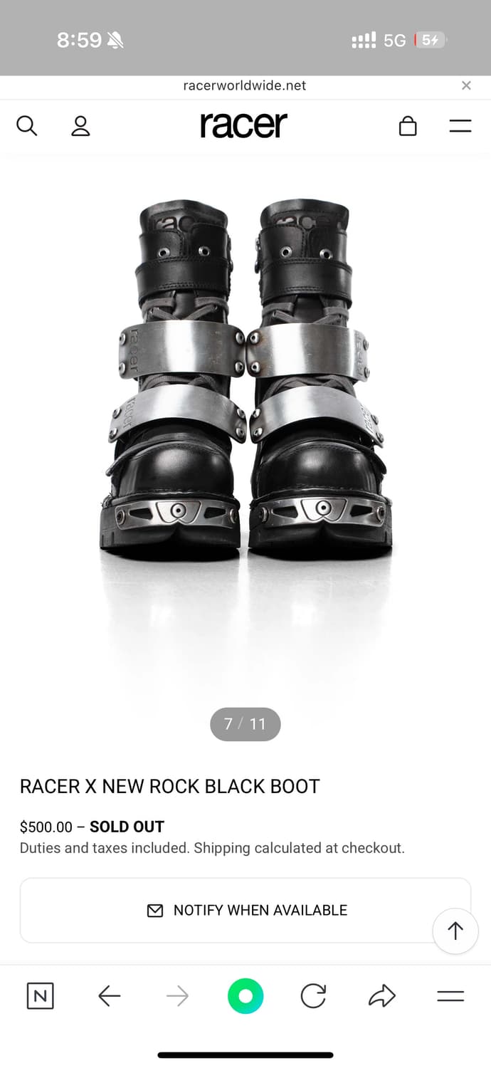 Racer X newrock 신발 구해요!! 상품이미지2