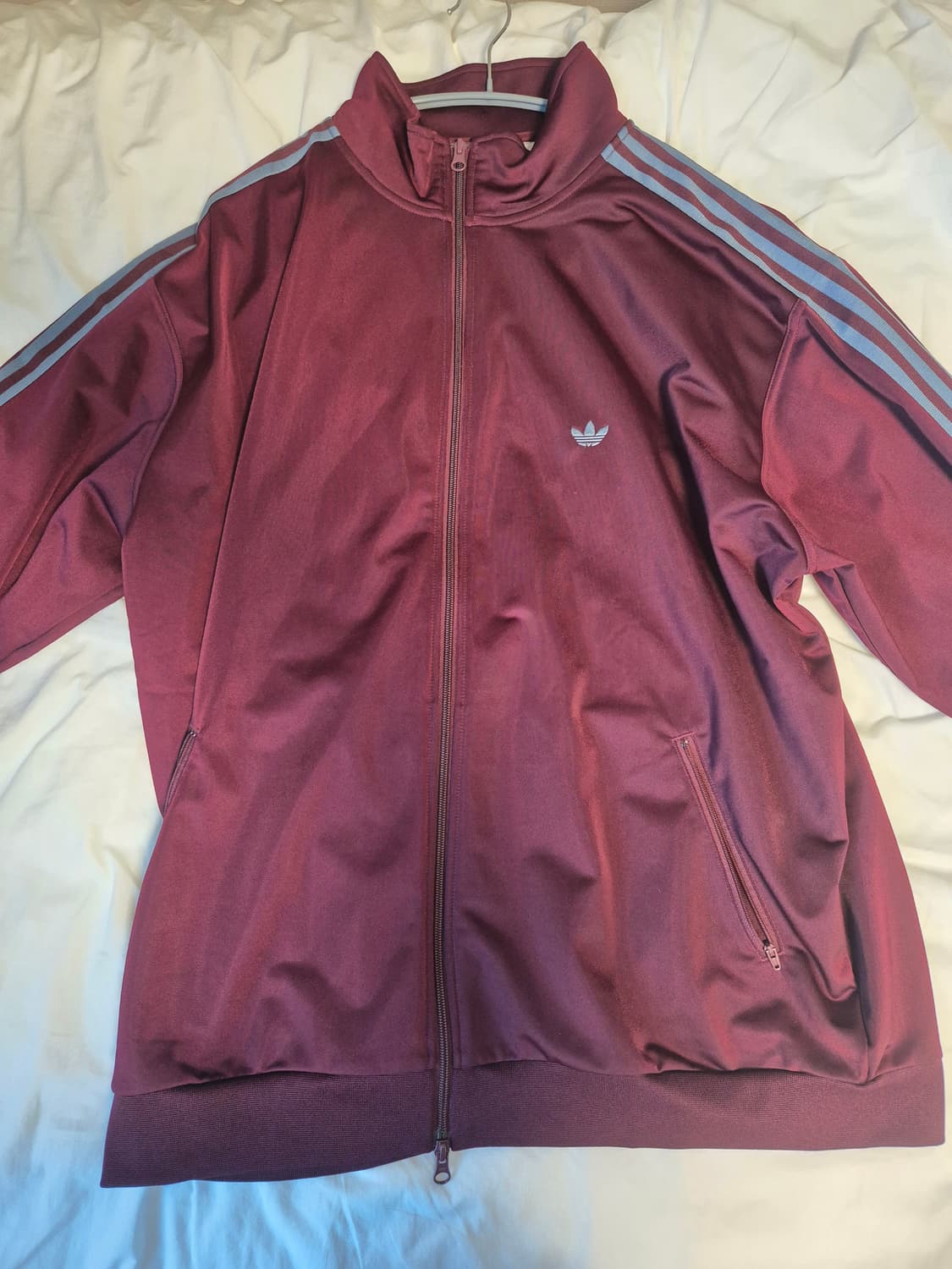 아디다스 베켄바우어 트랙 자켓 마룬 2XL(XXL) 상품이미지3