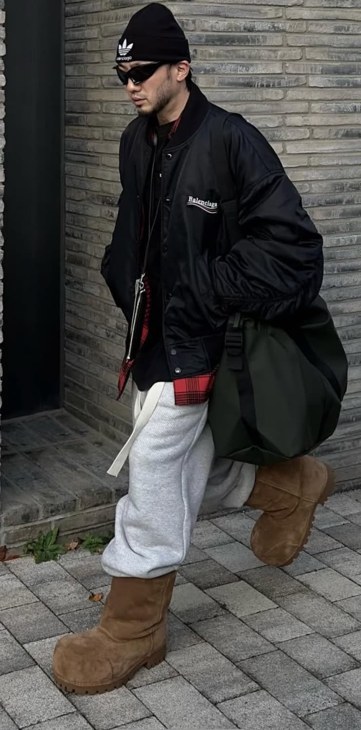 발렌시아가 알래스카 퍼부츠 미드 44 상품이미지3