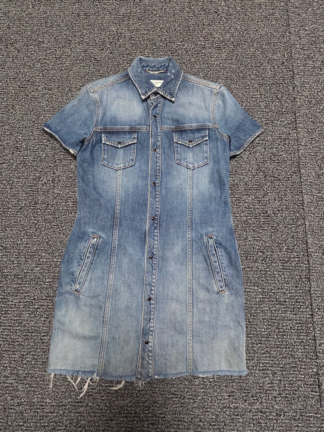 생로랑 데님 원피스/S 상품이미지2