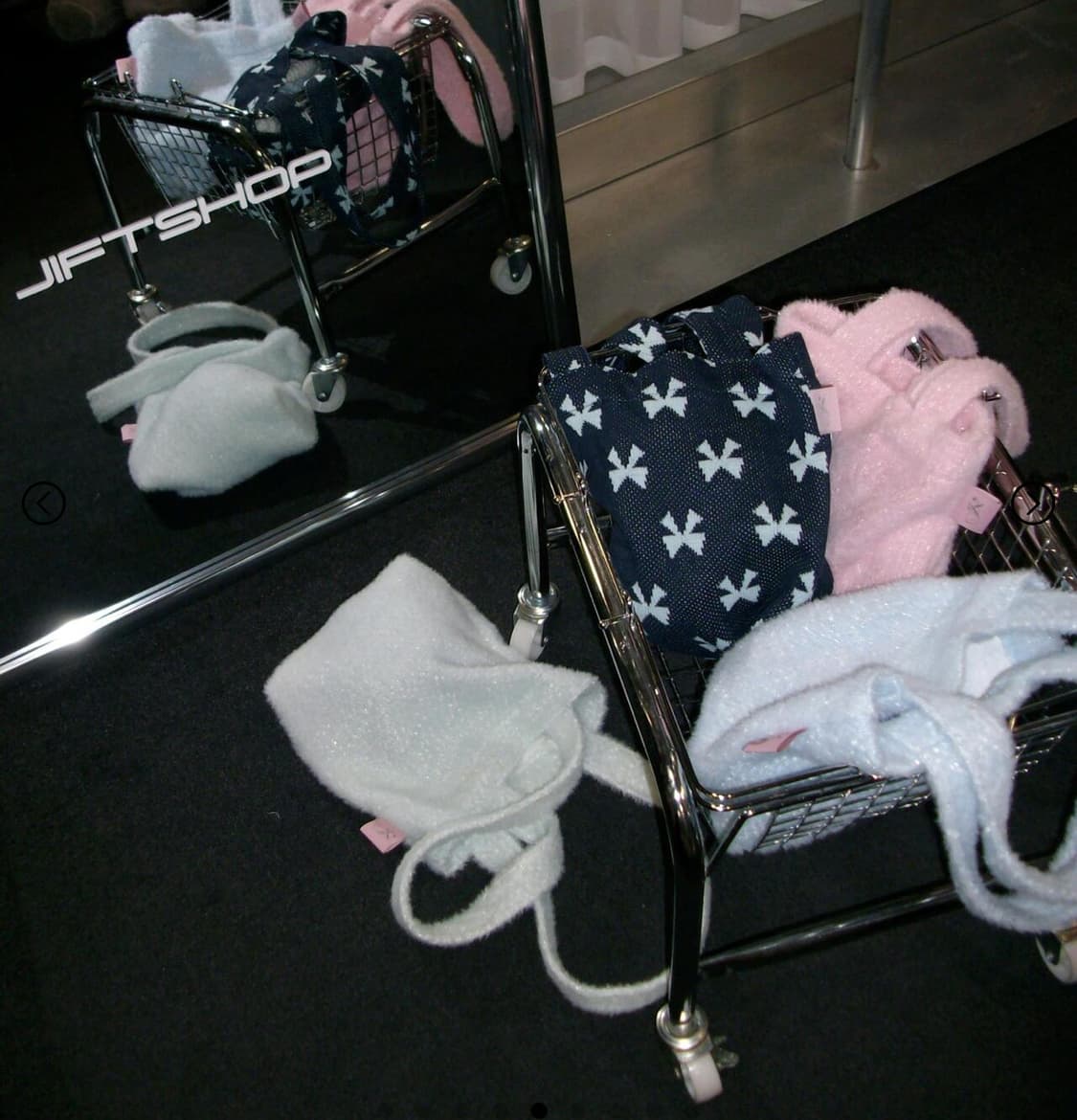 택포) 지초이 JX TOTE BAG (MINT) 상품이미지2