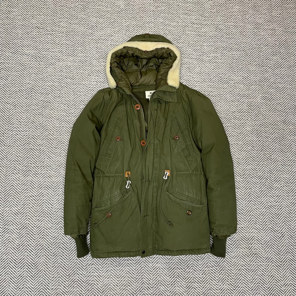 스노우픽 밀리터리 패딩 상품이미지1