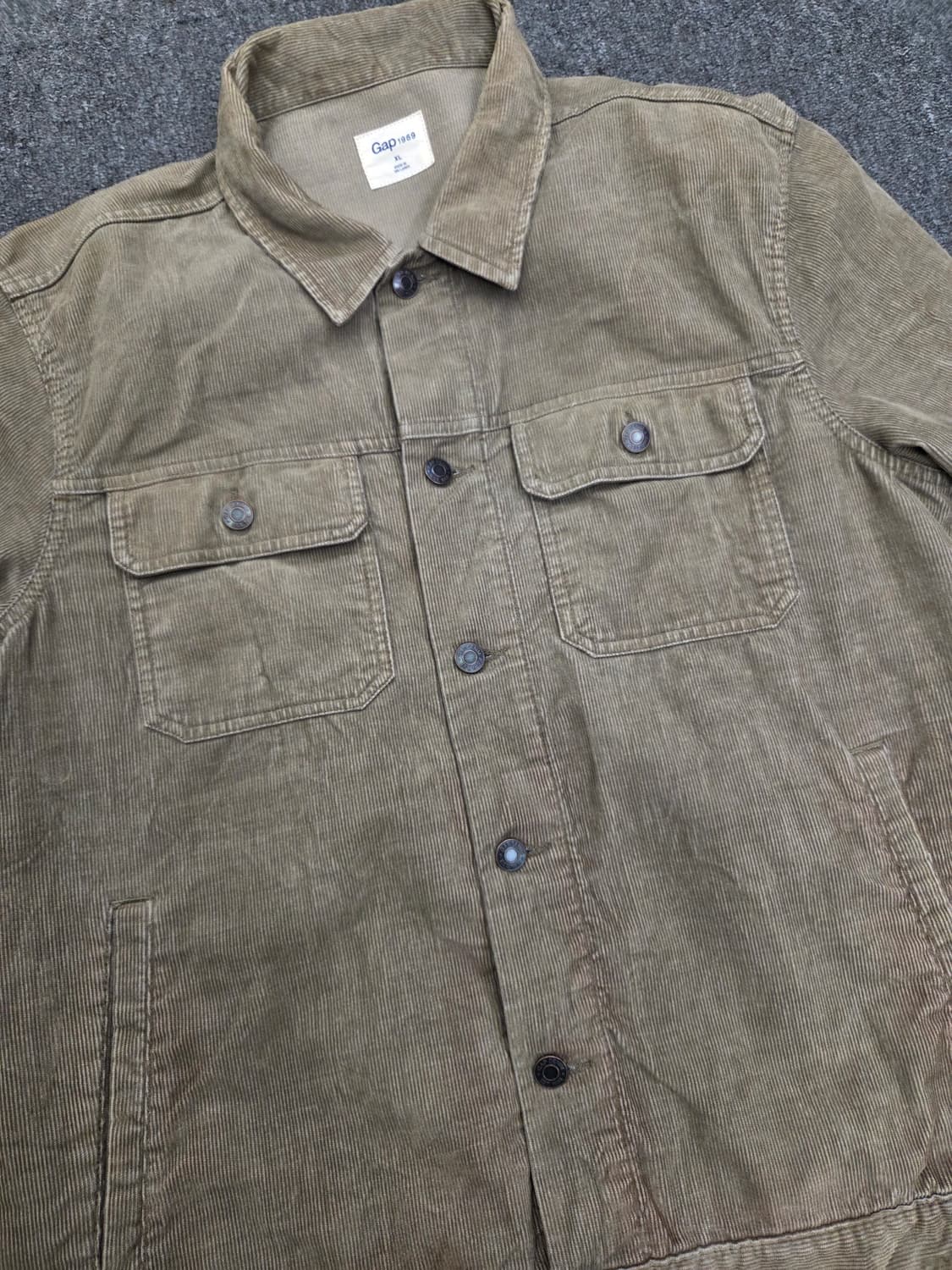 갭 코듀로이 트러커 자켓 상품이미지4