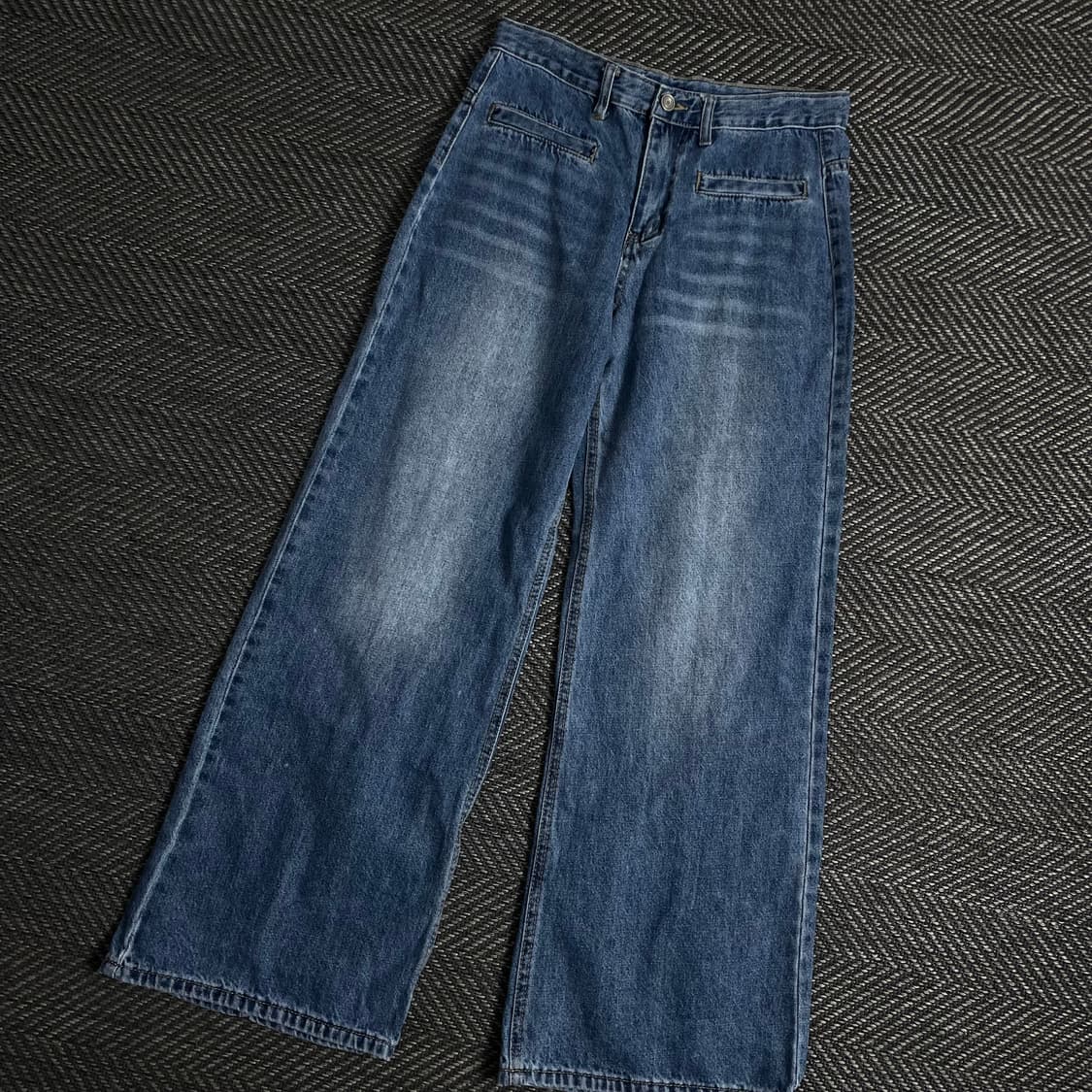 빈티지 데저트 워싱 와이드 데님 팬츠y 3126 상품이미지1