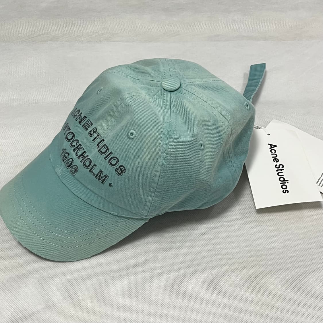 아크네스튜디오 26ss 스프레이 볼캡/민트 그린 상품이미지2