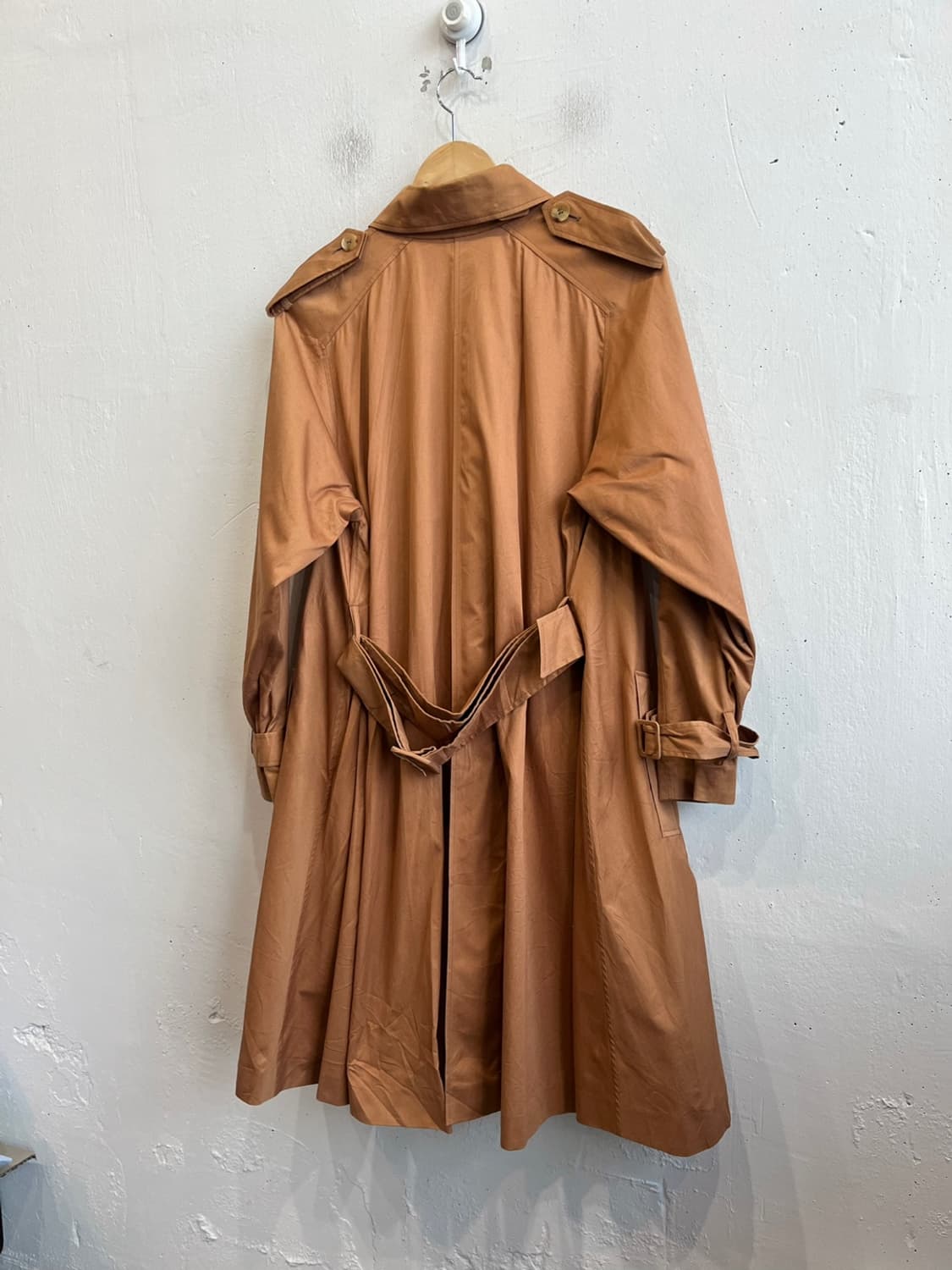 JUNKO SHIMADA 벨티드 트레치코트 Made in JAPAN 상품이미지4