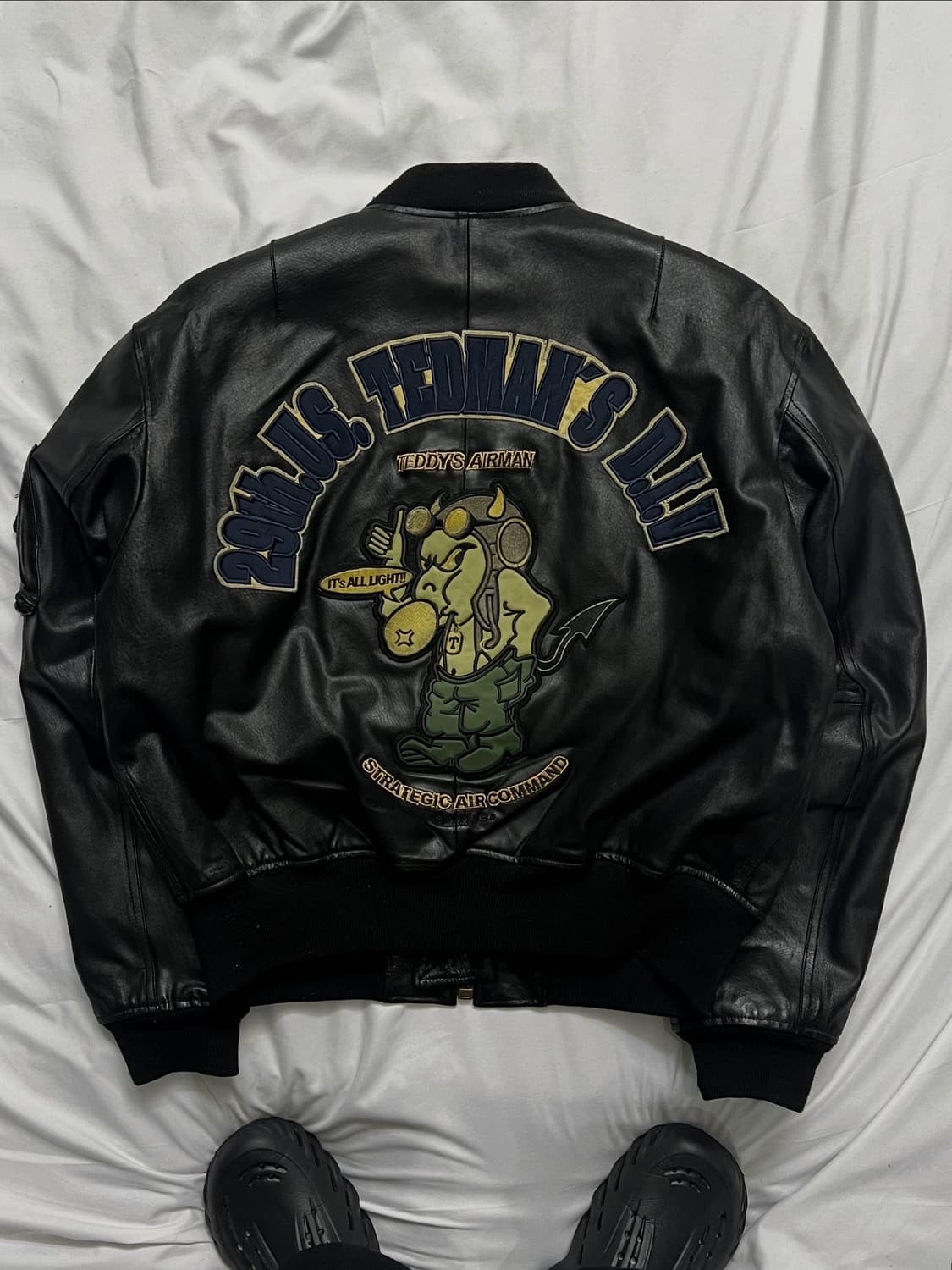 테드컴퍼니 A-2 가죽자켓 상품이미지2