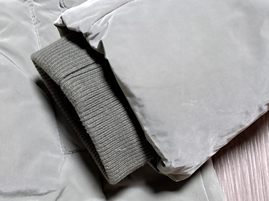 시슬리 폭스퍼 롱패딩 42 상품이미지8