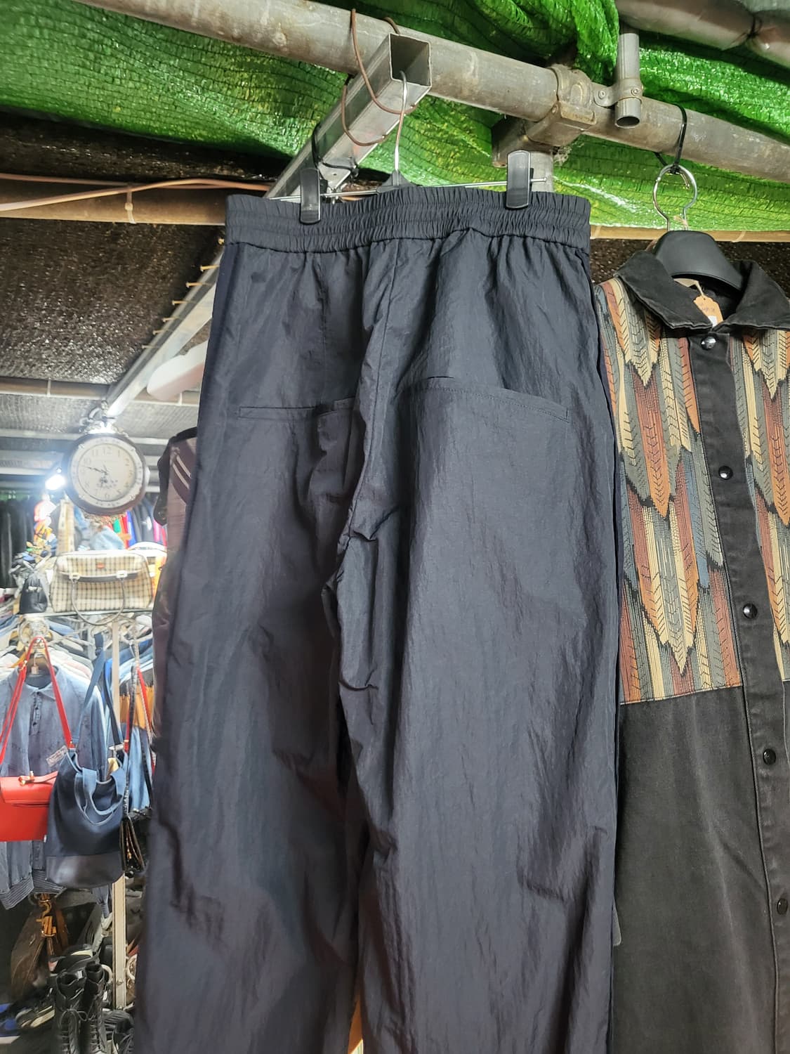 폴리테루 나일론 라운지 팬츠(사이즈2/ 28인치이상, 고무줄) 상품이미지7