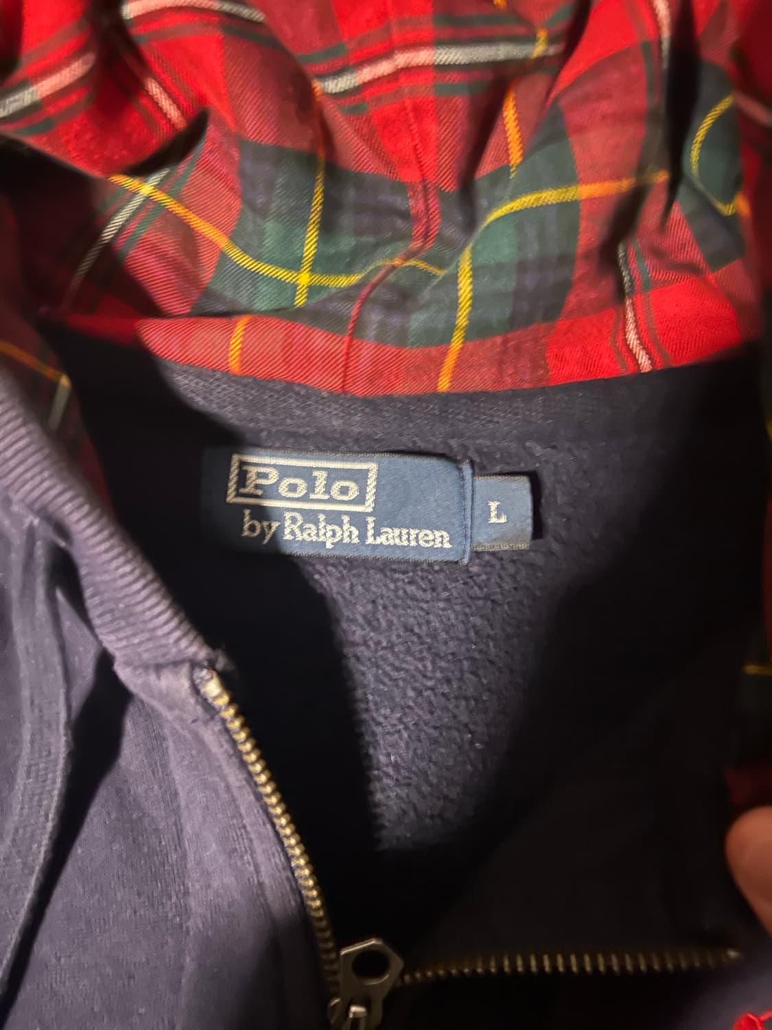 !마지막 가격!폴로 빅포니 체크 후드집업 상품이미지4