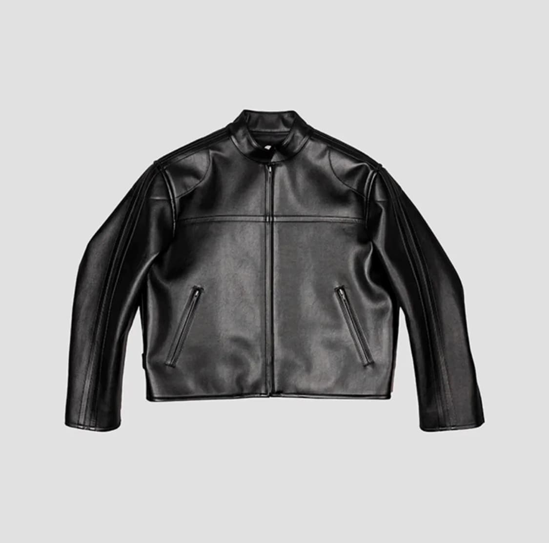 데어드 레이싱 레더 자켓 상품이미지3