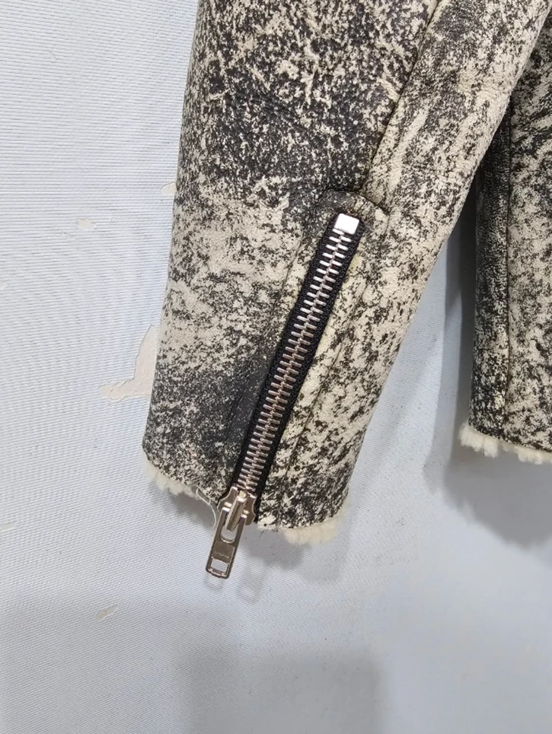 Sandro 산드로 파리 양털 무스탕 자켓 ~55 상품이미지5