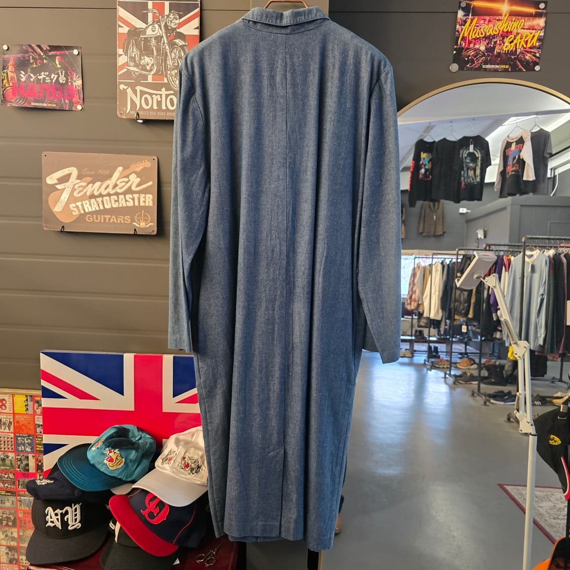 V HINTON 코트 자수 데님 원피스 캐나다 생산  상품이미지2