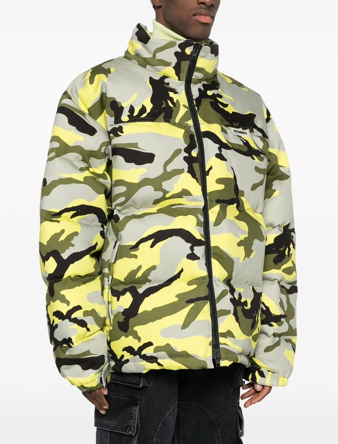 베트멍 카모플라주 프린트 패딩 자켓 상품이미지2