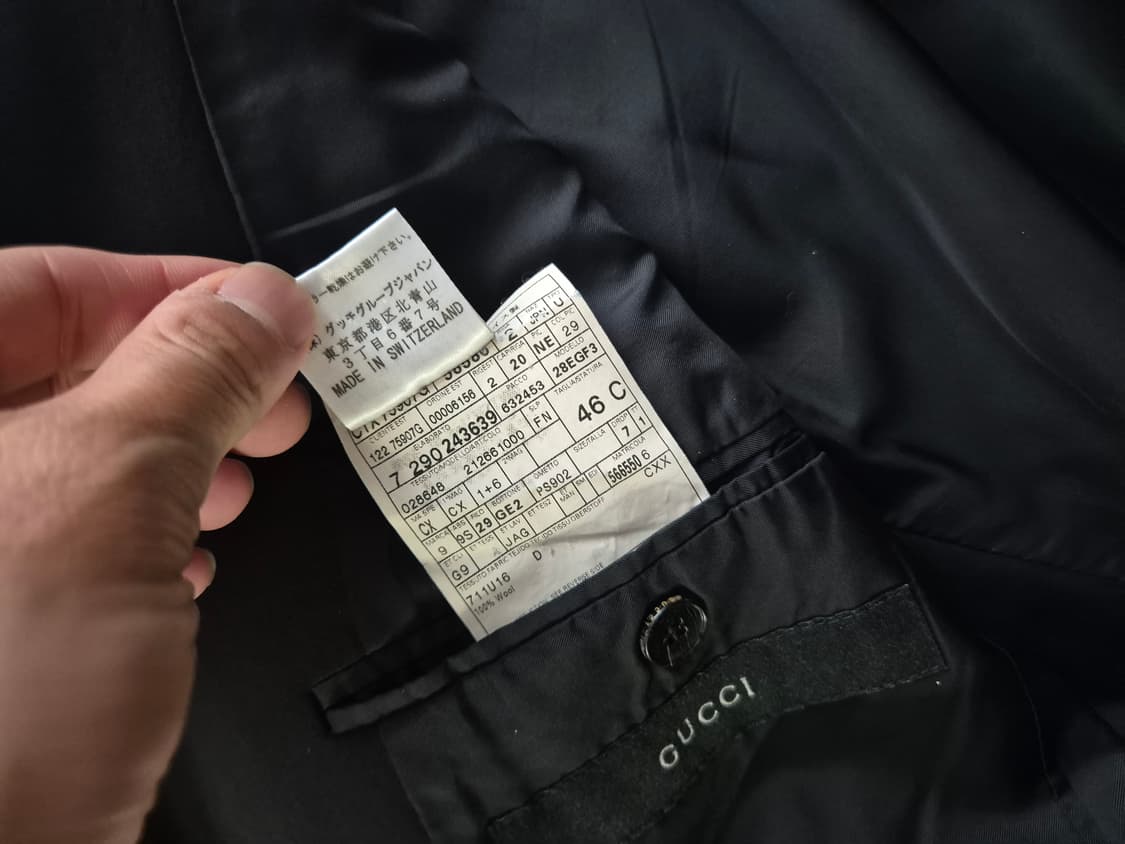 톰포드 구찌 3버튼 블레이져. 상품이미지4