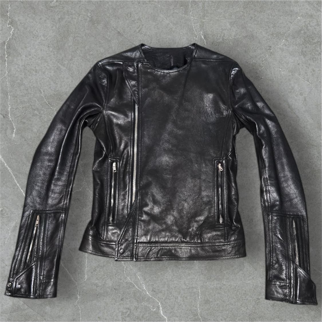 릭 오웬스 Vicious SS 2014 디어스킨 레더 자켓 상품이미지1