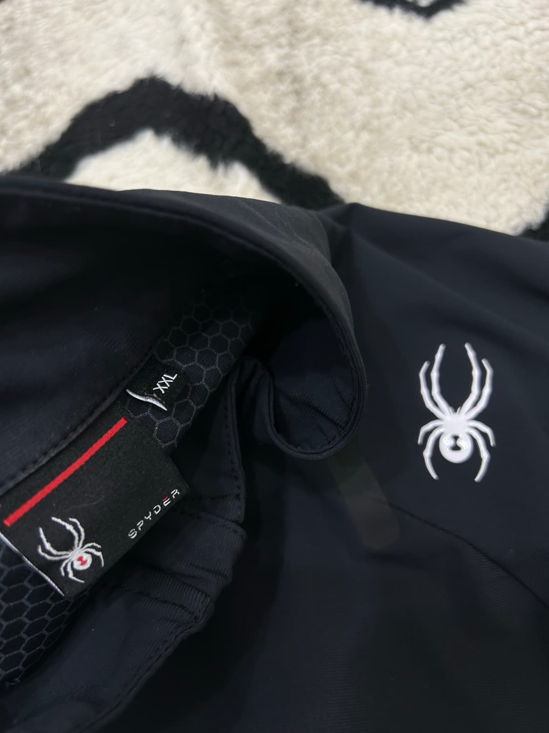 [2XL]스파이더 기능성 긴팔져지/블랙/스판 상품이미지5