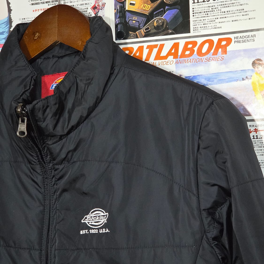 디키즈 블랙 경량 패딩 점퍼 상품이미지3