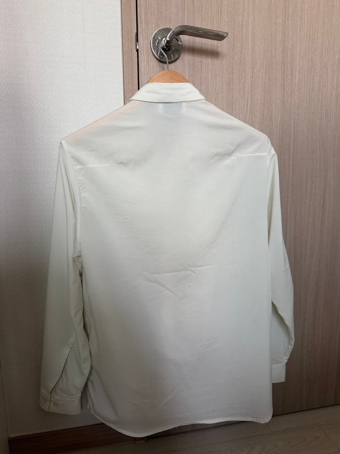 포스트 아카이브 팩션 7.0 Center 셔츠 아이보리 상품이미지5