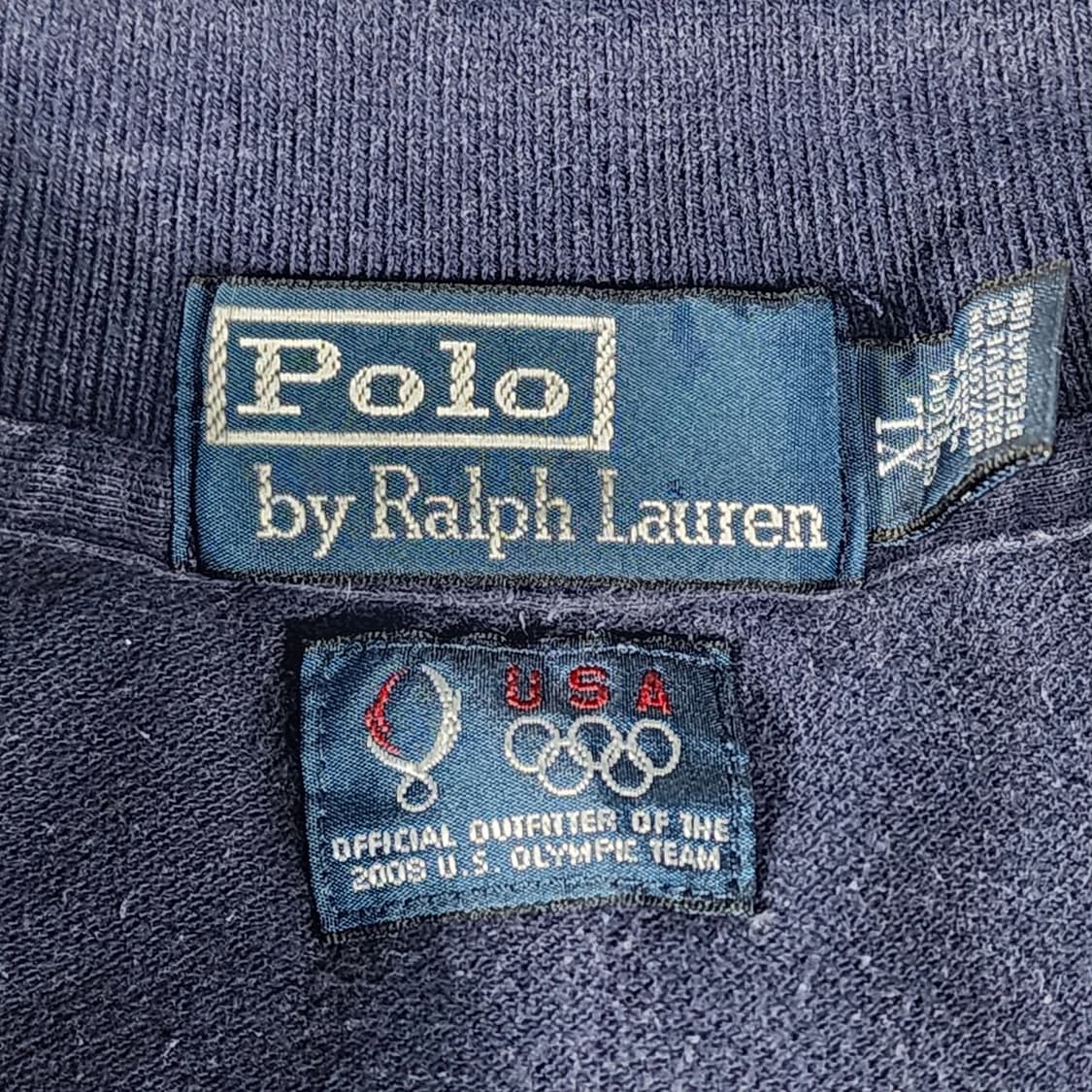 폴로 랄프로렌 USA 국대 빅포니 카라티 네이비 상품이미지8