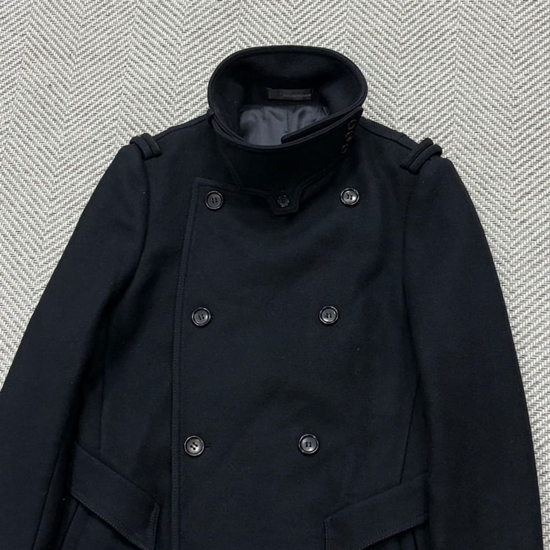 솔리드옴므 울블렌드 더블코트 v1998 상품이미지5