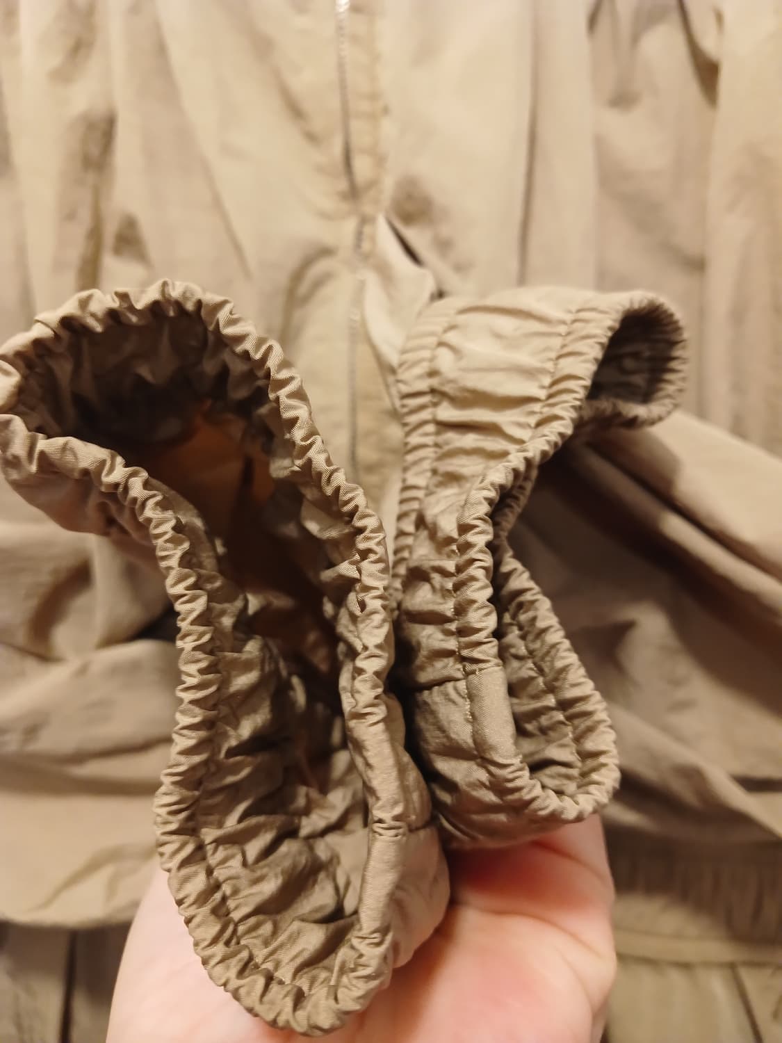 MINE 정품 여성 후드 롱 점퍼 66 사이즈 상품이미지6