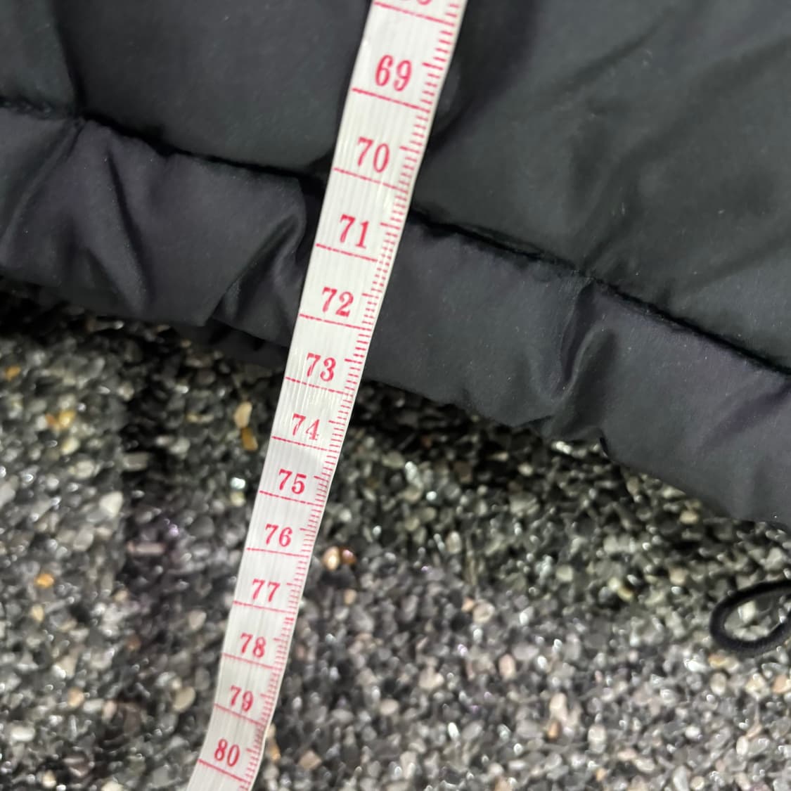 메종키츠네 폭스헤드 블랙 패딩 상품이미지6