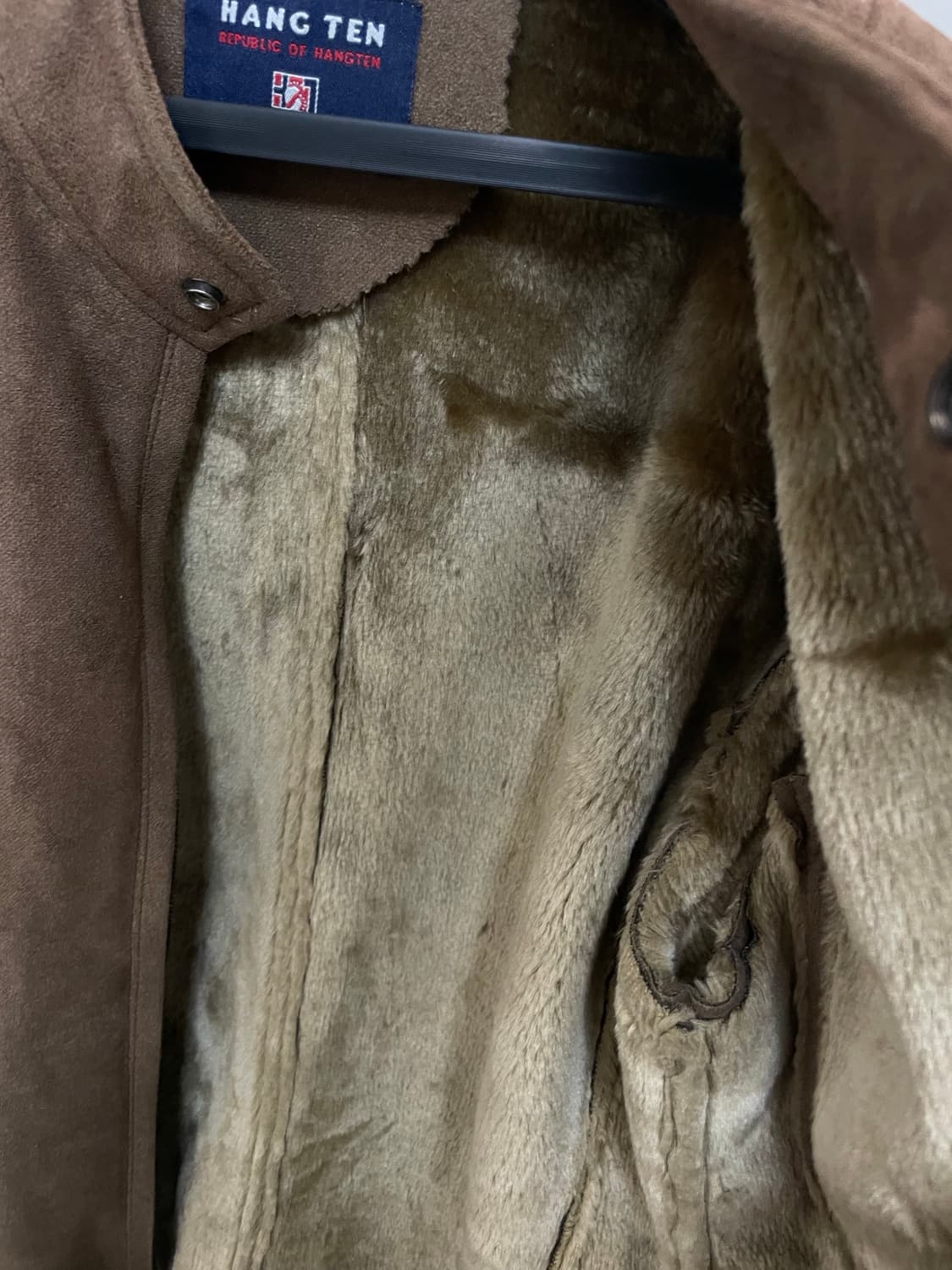 (M) Hangten 헹텐 스웨이드 시어링 자켓 상품이미지6