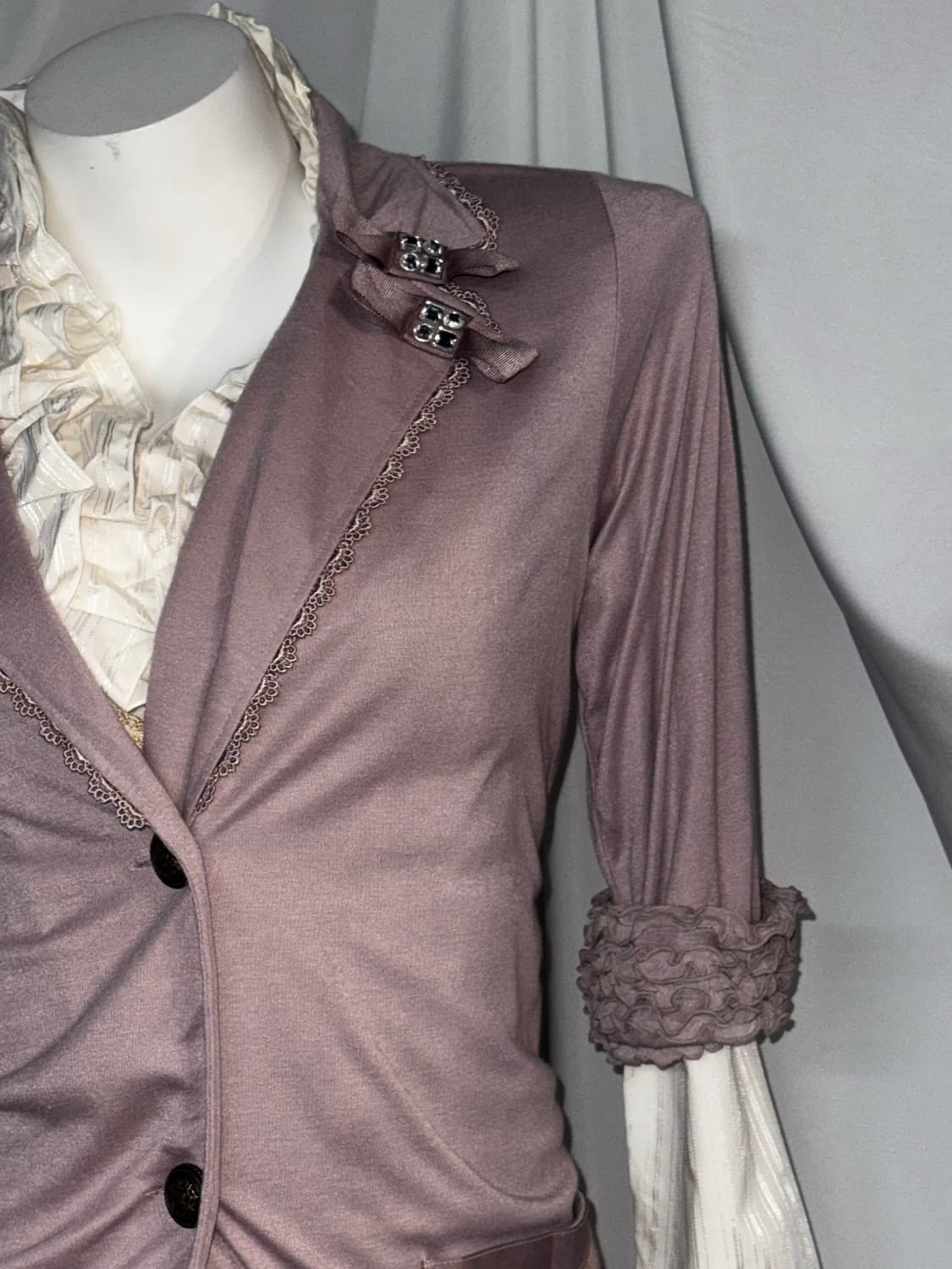 엑시즈팜 히메갸루 하치깔 뮤트핑크 니혼진 코디세트  상품이미지7