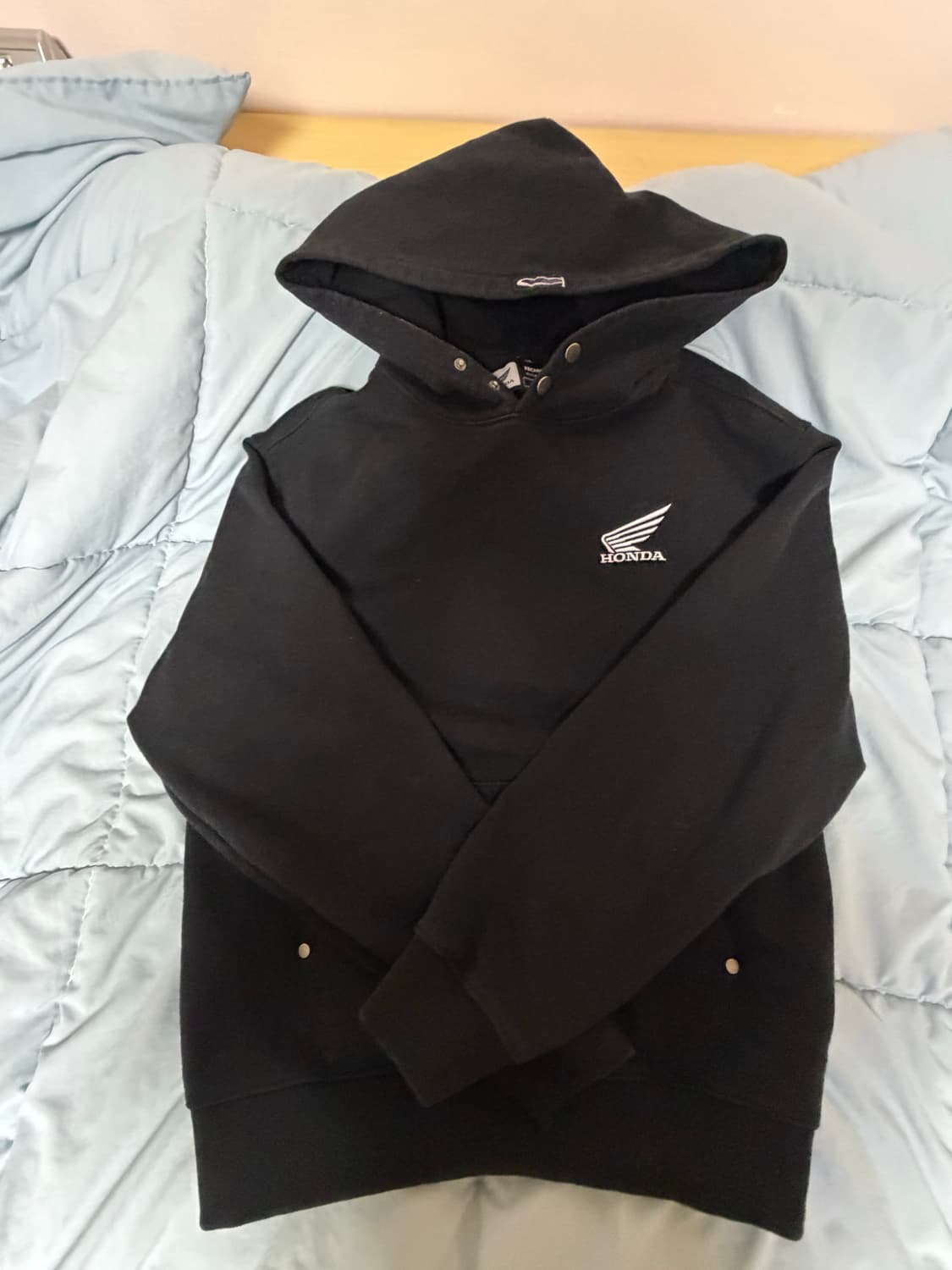 혼다 모터사이클 후드티 s 블랙  상품이미지1