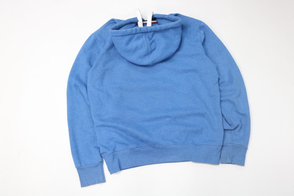 슈퍼드라이 빈티지 로고 오렌지 그래픽 스카이블루 후드티 (2XL) 상품이미지7