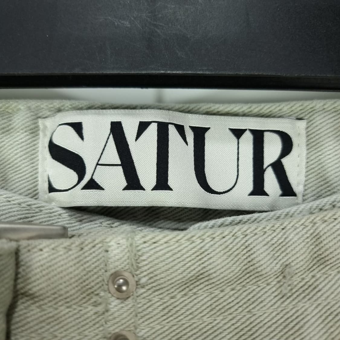 [세터] 벨티드 스트레이트 데님 팬츠 M18362 SIZE : 31 인치 상품이미지7