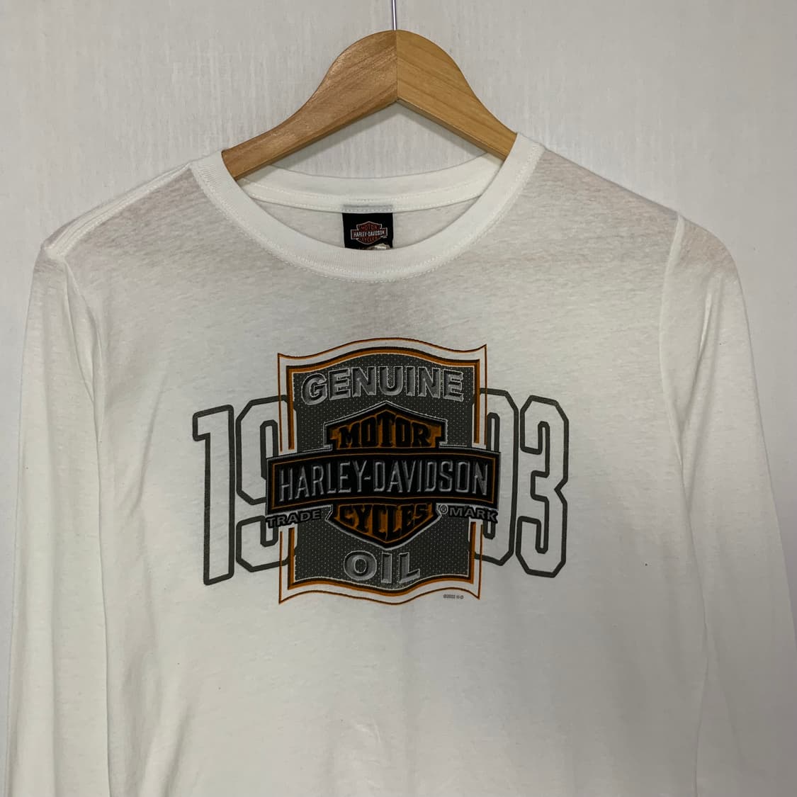 할리데이비슨 1903 긴팔 티셔츠 y2k 빈티지 롱슬리브 남녀공용 상품이미지2