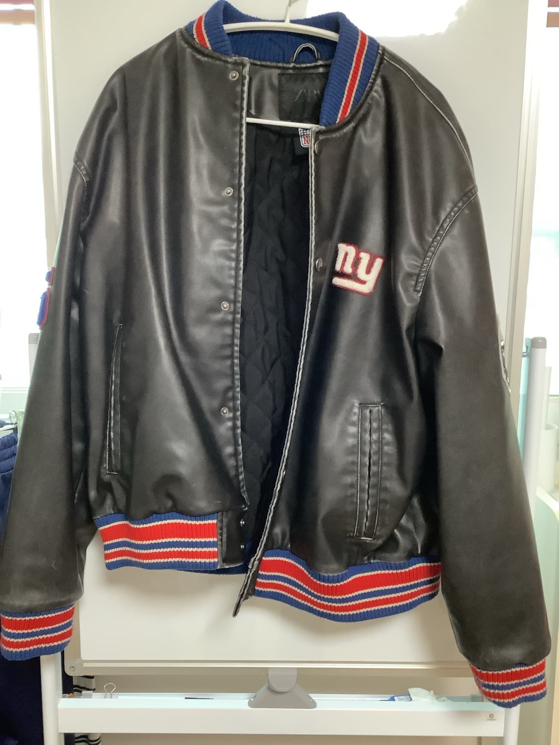 H&M 가죽 점퍼 상품이미지1