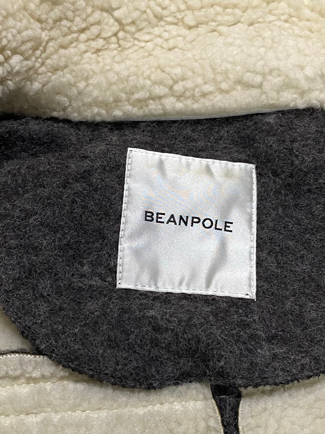 빈폴 여성 리얼 양털 울 무스탕 95 상품이미지7