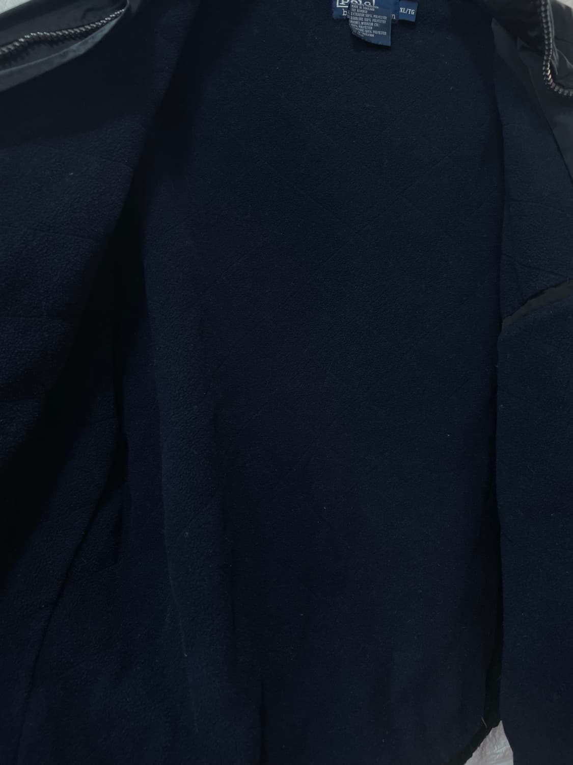 90s 폴로 랄프로렌 블랙 폴리쉘 페리자켓 XL 상품이미지5