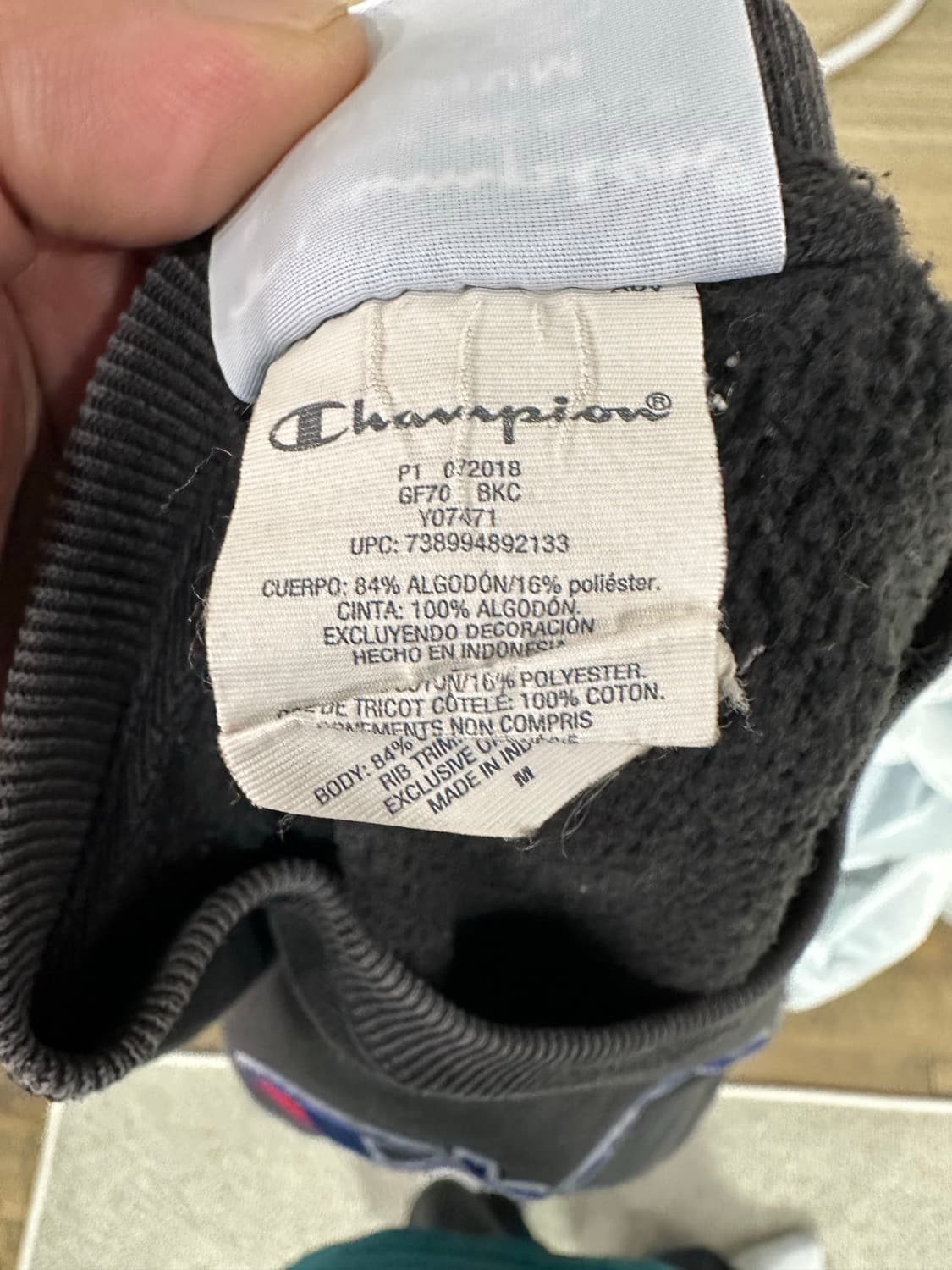 챔피온 리버스위브 맨투맨 상품이미지4