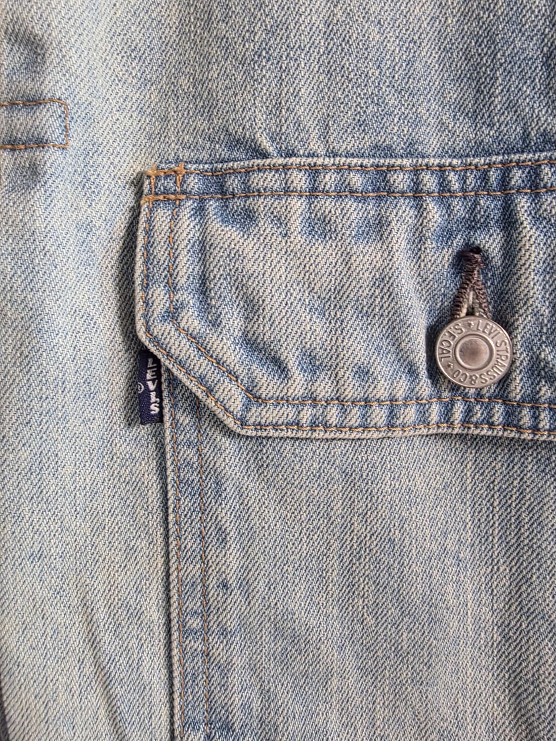 리바이스 블루탭 데님 자켓 일본제 XXL 새상품 상품이미지2