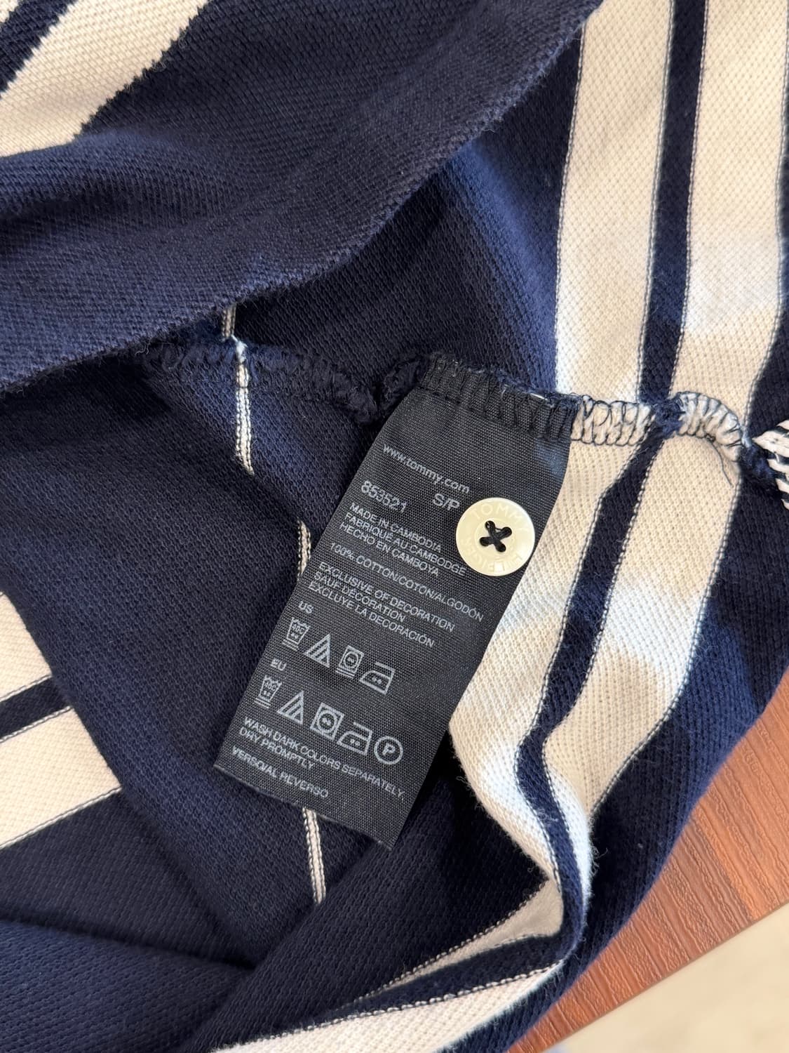 Tommy Hilfiger 타미힐피거 스트라이프 pk 반팔 티셔츠 상품이미지7