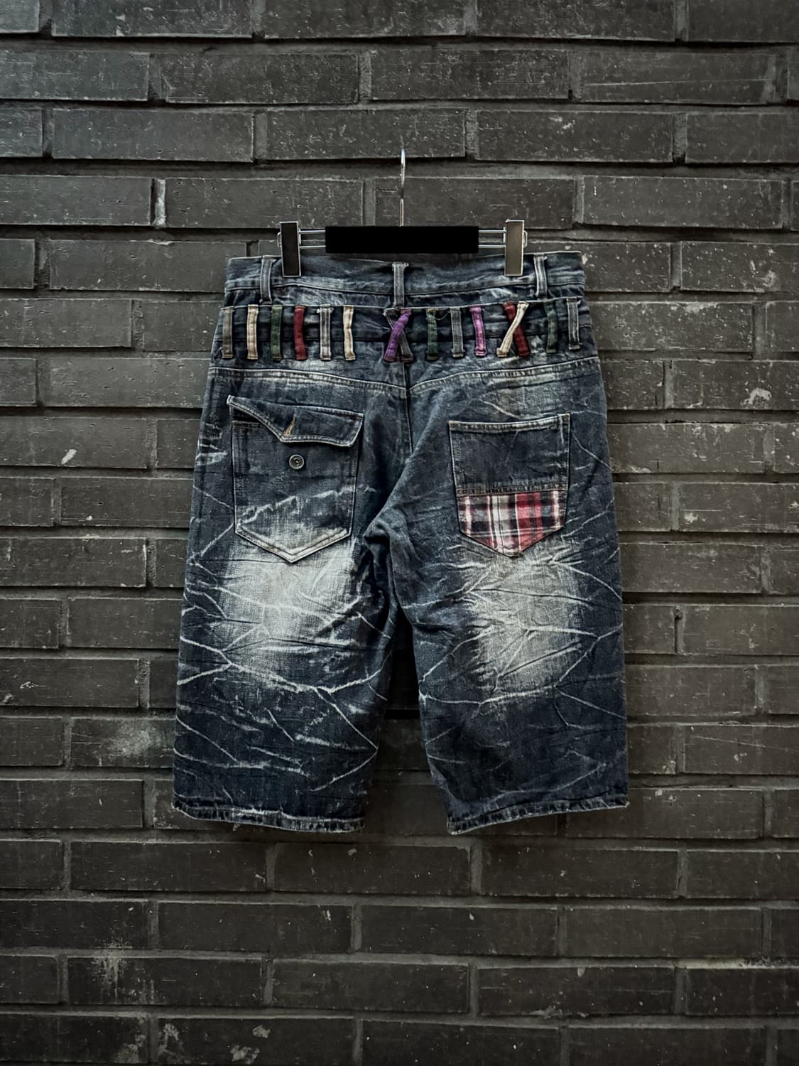 Crushed Check Pocket Pants 상품이미지5