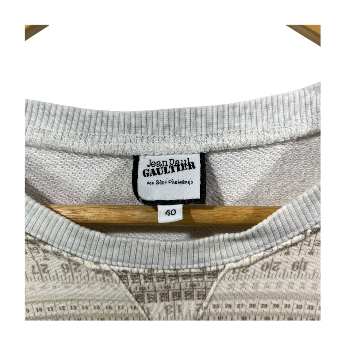 [Jean Paul Gaultier] 장폴고티에 스트라이프 레터링 맨투맨 상품이미지6