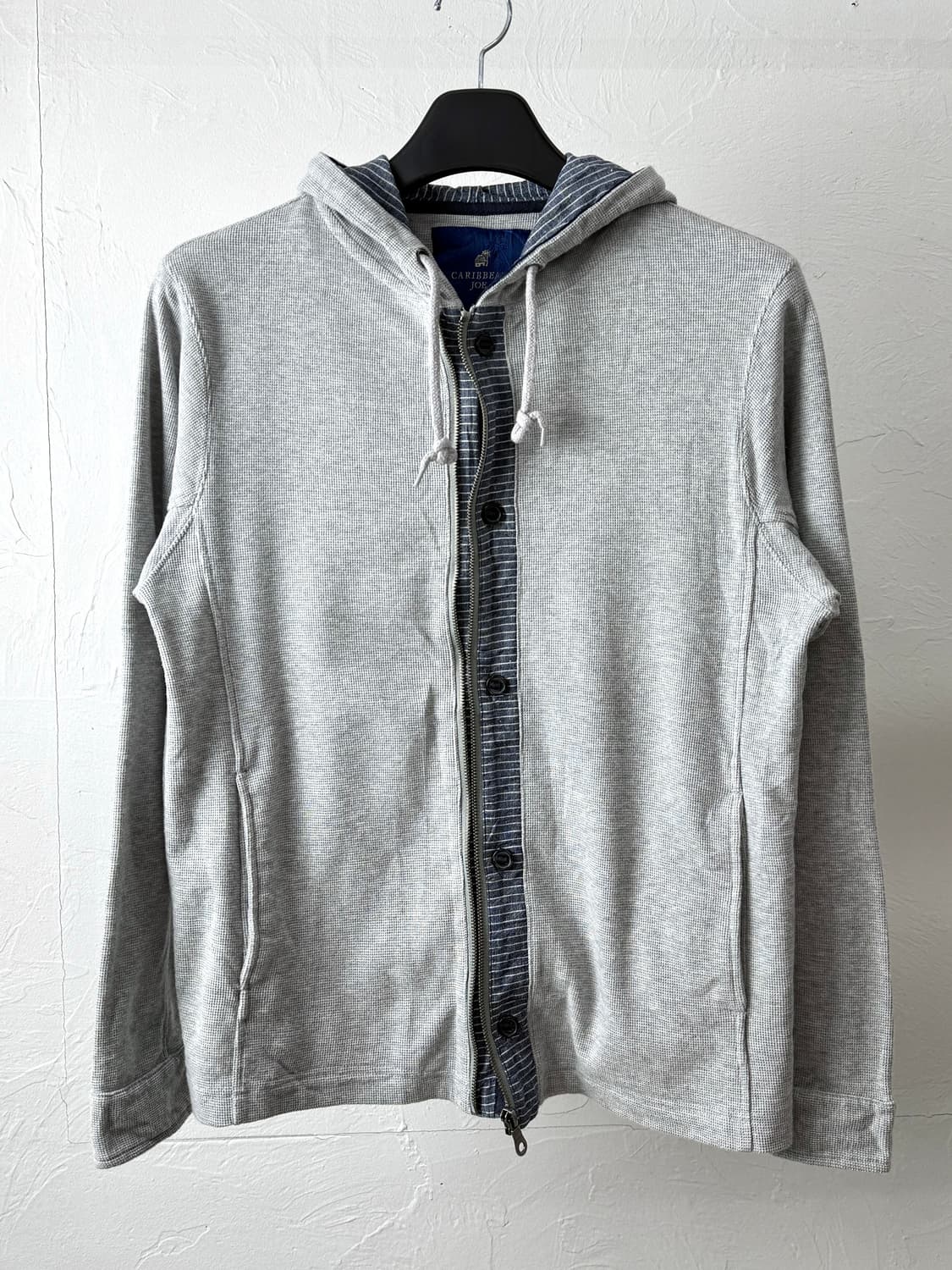 Caribbean Joe 버튼 후드 집업 상품이미지3