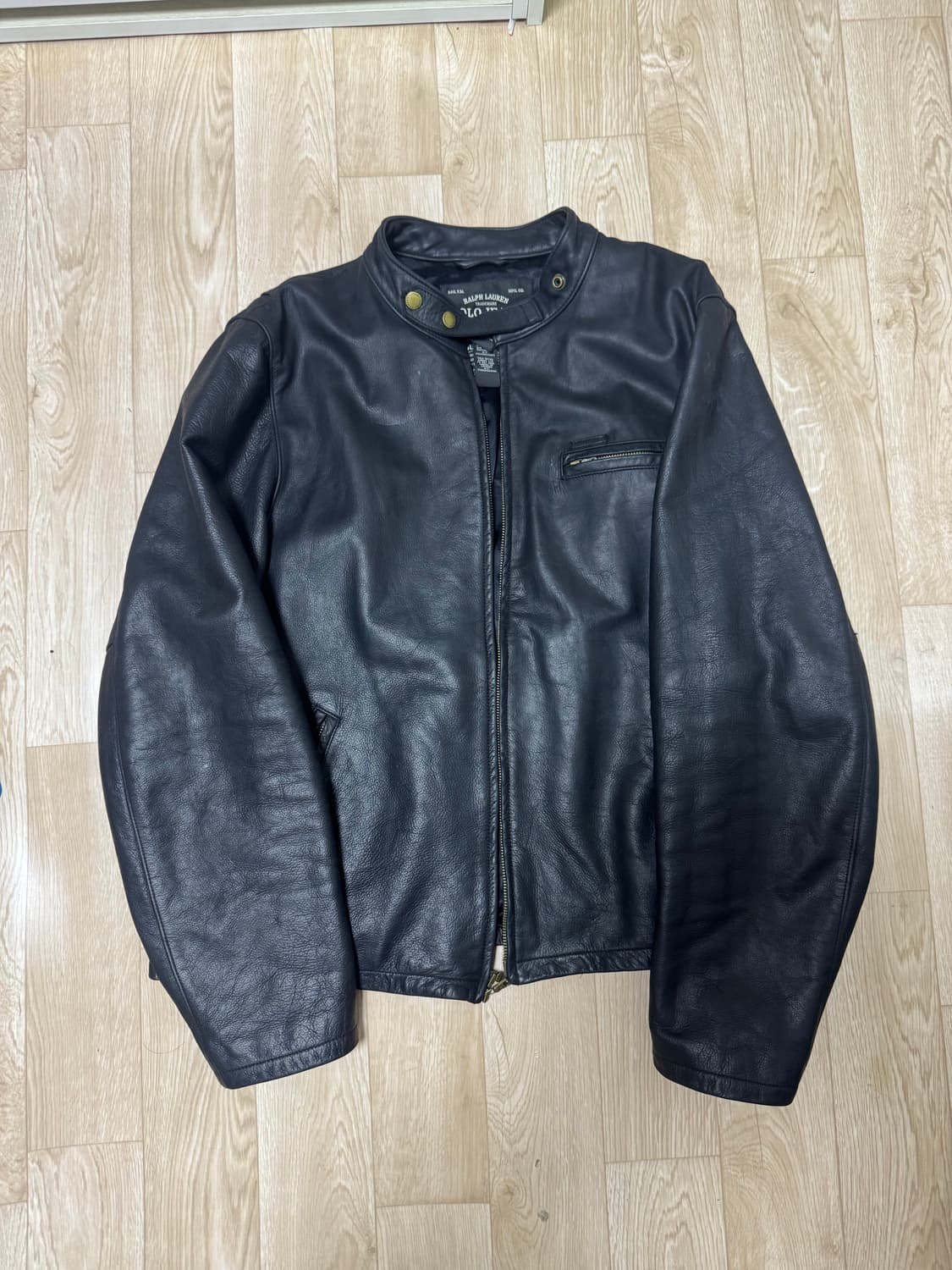 폴로 가죽자켓 xl 상품이미지1