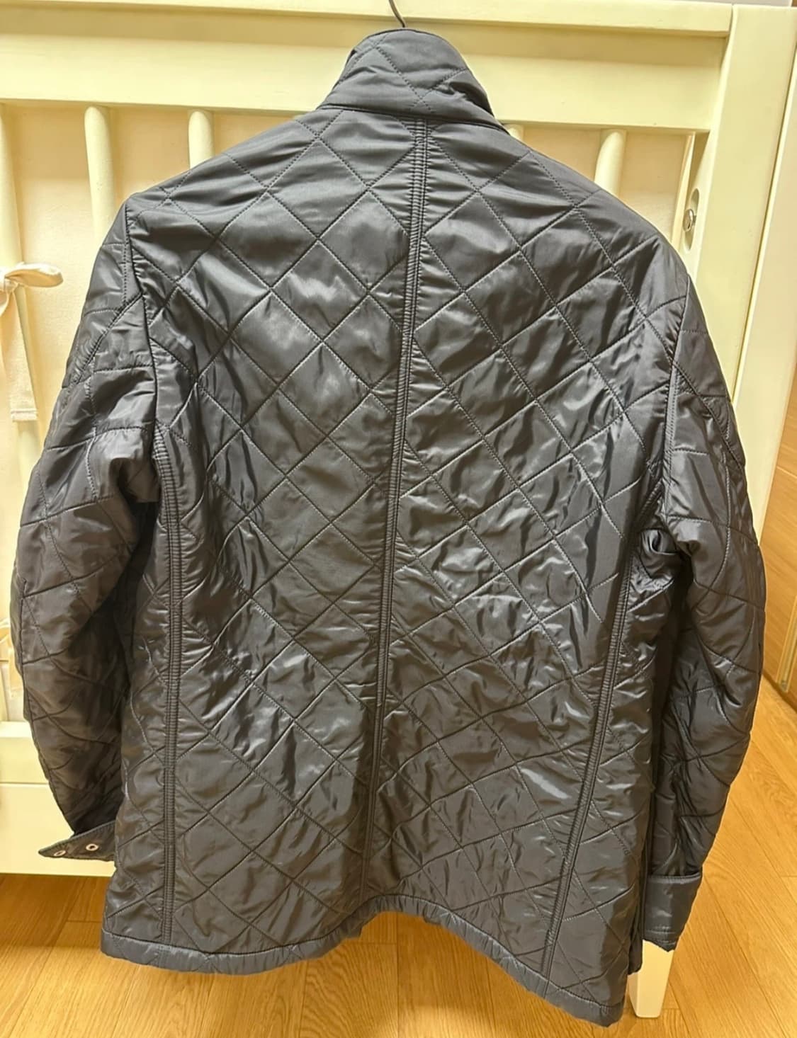 바버 인터네셔널 아리엘 퀼팅자켓 블랙M 상품이미지3