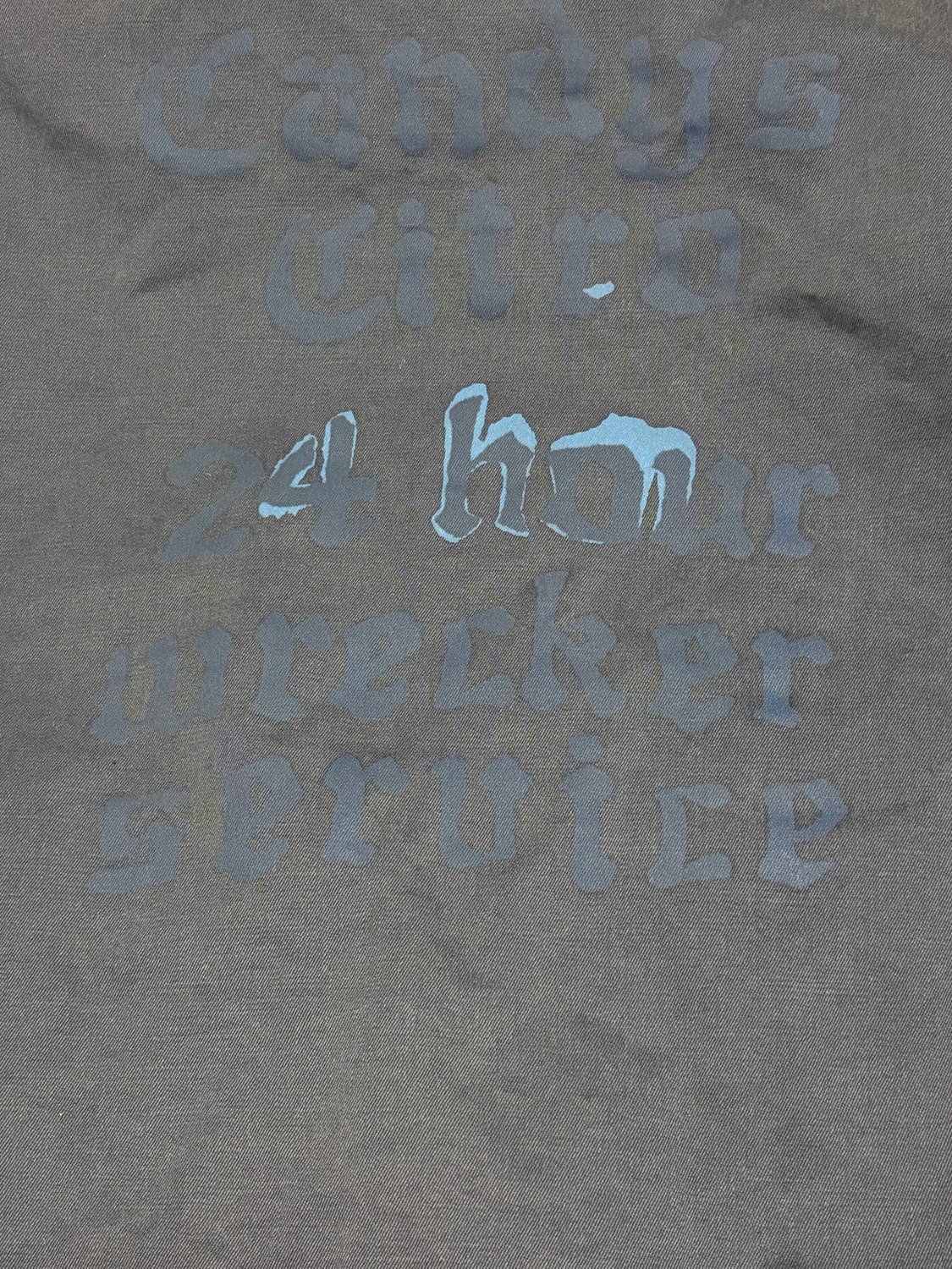 바우와우 블루 워커 자켓 재킷 XXL 상품이미지4