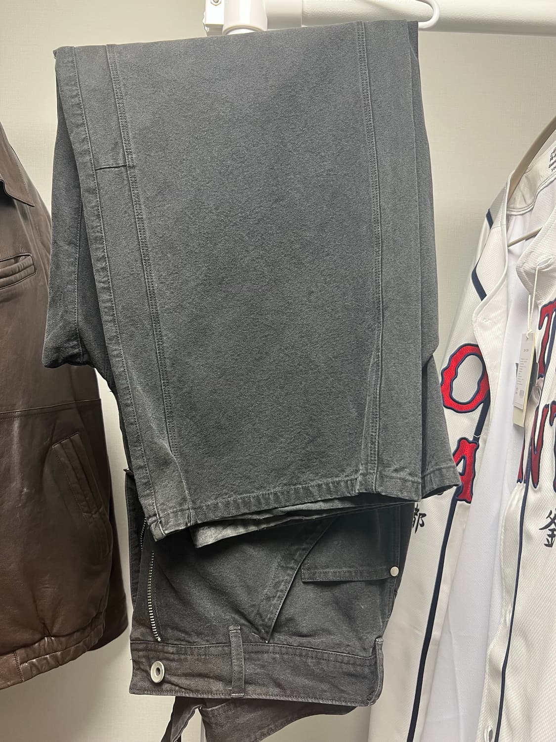 (2) 폴리테루 해머팬츠 다크차콜네이비 상품이미지3