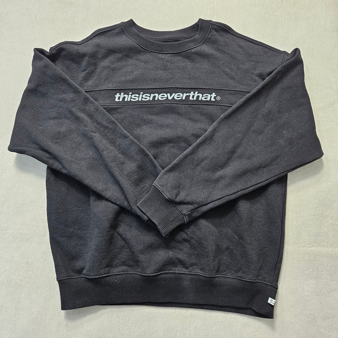 L 디스이즈네버댓 로고 맨투맨 0305Y 상품이미지1