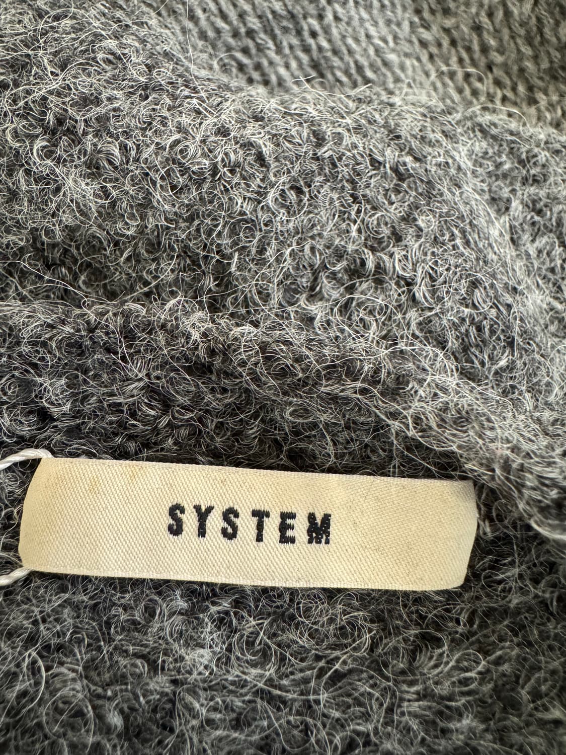 시스템 알파카 니트 스웨터 상품이미지5