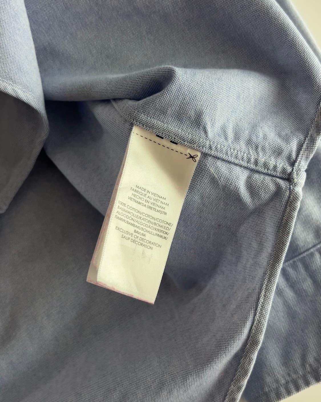 폴로 랄프로렌 옥스포드 셔츠 XS 상품이미지5