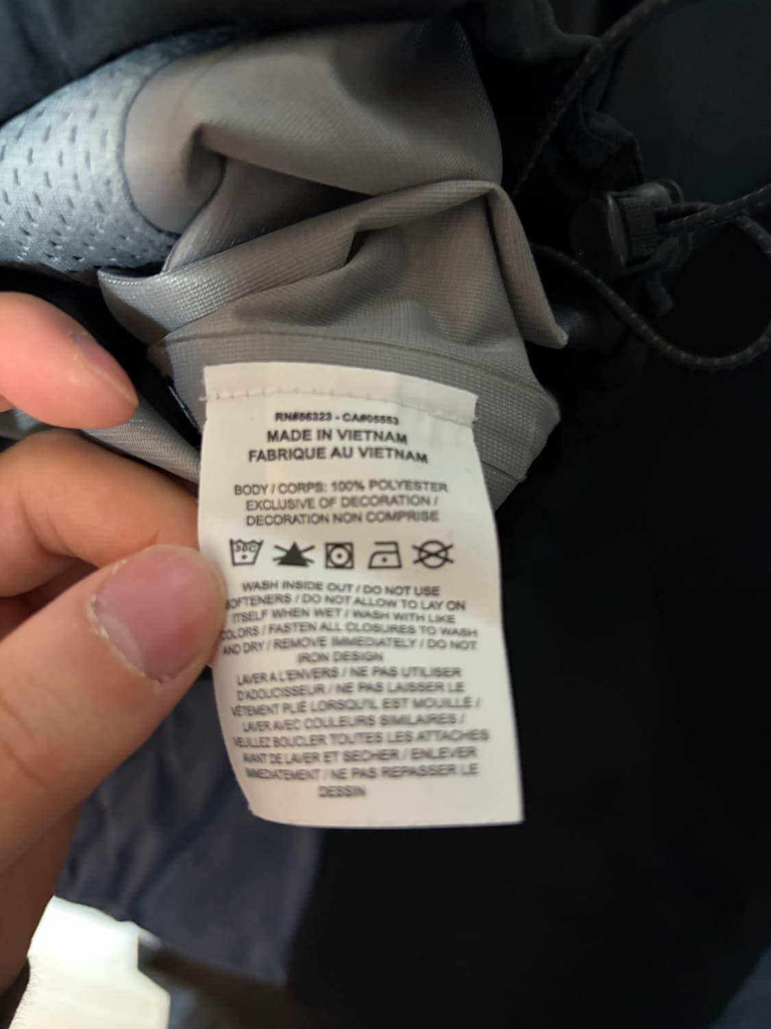 [XL] 나이키 ACG 고어텍스 미저리릿지 자켓 블랙 상품이미지5